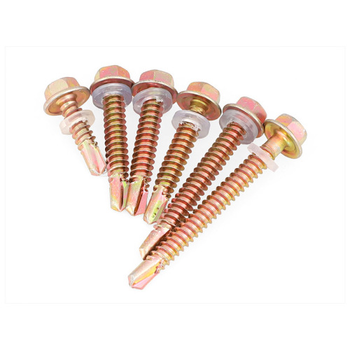 Hexagon Head Self-Drilling Tapping Screws With Collar