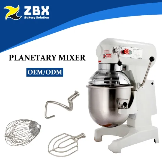 Best Sale 10L 15L 20L 30L 40L 50L 60L 80L 100L Stainless Steel Bowl Commercial Cake Mixer Cream Mixer Machine Planetary Food Mixer