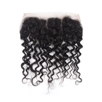 huashuo Highest Discounts Cambodian Water Wave Light Brown Virgin Fine Peruvian Hair Thin Skin 13 X 4 Lace Frontal