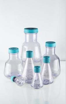 3L PC Mulut Lebar Efisien Erlenmeyer Flask, bingung