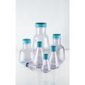 3L PC Wide Mouth Efficient Erlenmeyer Flask, Baffled