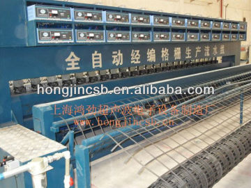 Thermoplastic Shaping geocell machinery