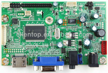 Customized controller board price cheap HDMI/VGA /Audio interfaces optional dual or single lvds LCD mainboard support ir contro