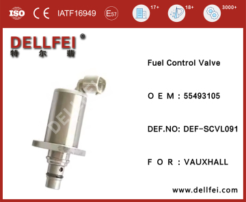 Vanne de commande de carburant 55493105 pour Vauxhall