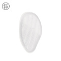 Almofadas de antepé antiderrapantes transparentes com ondas de PU