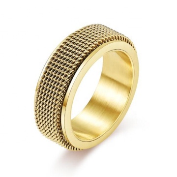 Yiwu Aceon Stainless Steel Cincin Pemintal Dekompresi Pria