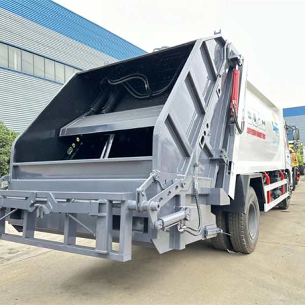 12cbm Garbage Compression Station Integrated with DongFeng D3 Truck
