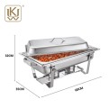 Commercial stainless steel hydraulic induction chafing dish