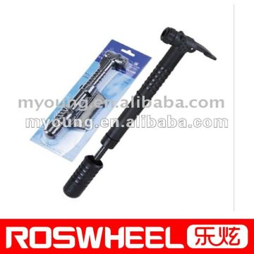 plastic mini hand bicycle air pump