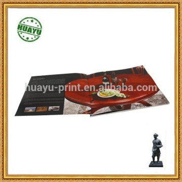 2015 4C coated paper customize brochure printing
