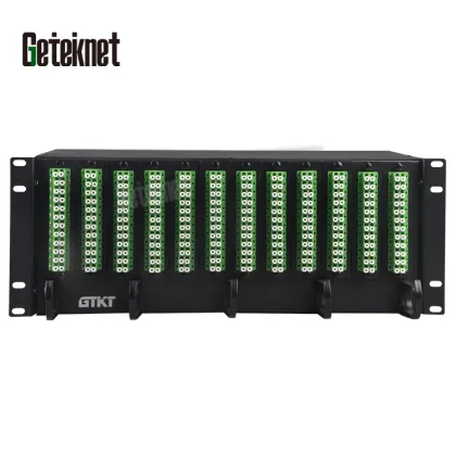 4 96 Port 4 12 18 72 96 Core COMTEC LC SC APC FC/UPC Industrial DIN Rail Outdoor ODF for 24 Fiber OEM