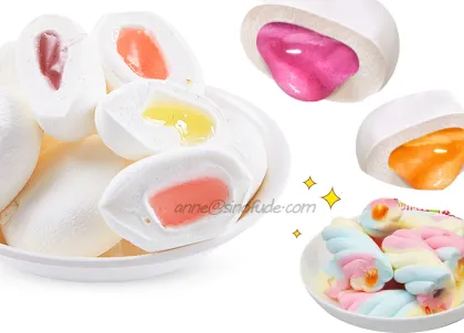 Continuous Aerated Heart-Shaped Jelly Filling and Marshmallow Ball Making Machine