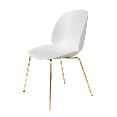 Dining chair Plastic replica gubi beetle chair without upholstery Factory