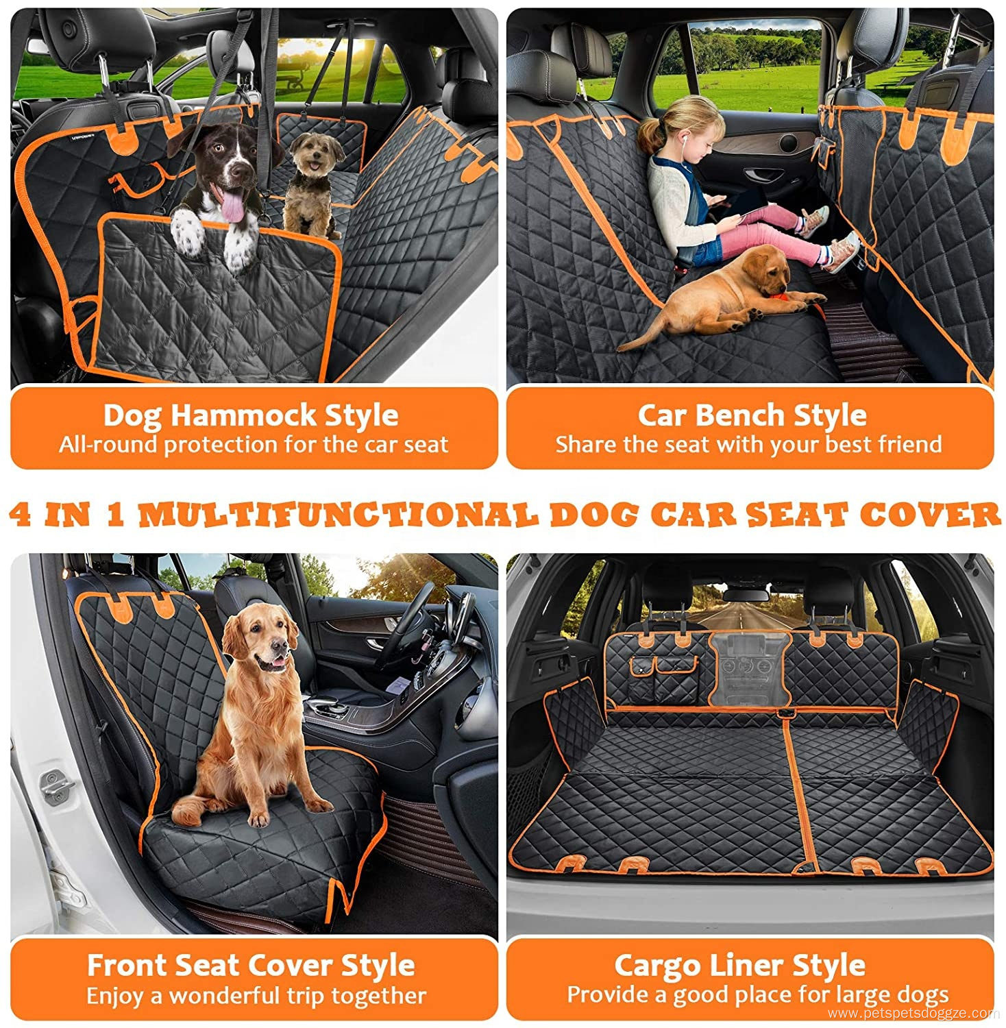 Dog Car Seat Cover durable pet seat waterproof