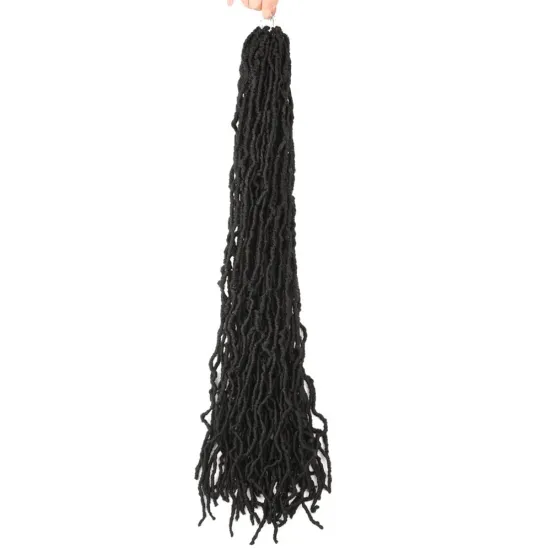 MYZYR Soft Dread Bobbi Boss Nu Locs Crochet Hair 36 Inch 21 strands/pack Ombre Faux Locs Crochet Braids Synthetic Hair