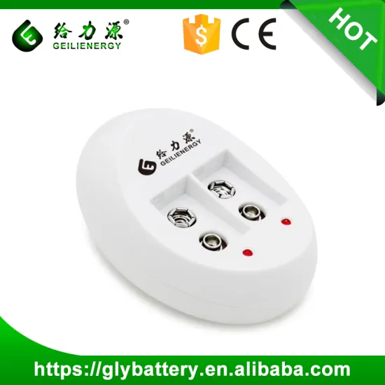 GLE-840 9v Battery Chargers 9v DC 80ma*1 50ma*2Rechargeable Battey Charger