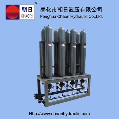 Hydraulic Bladder Accumulator Station 