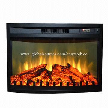 CSA Passed Insert Curved Electric Fireplace