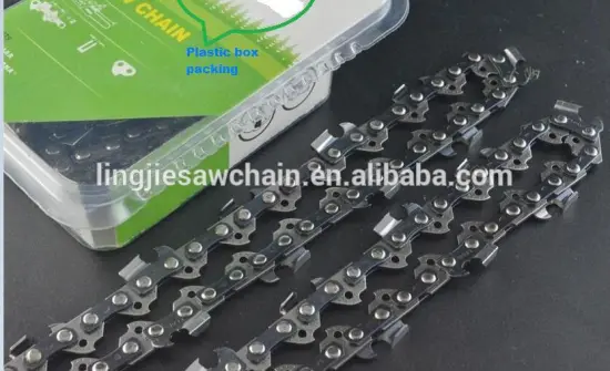 18" saw chain with plastic box packing