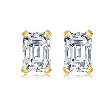 9k-18k Gold Lab Diamond Stud Earrings: Luxurious Fine Jewelry for Women