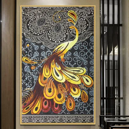 Mosaic tile murals picture animals art design for phoenix