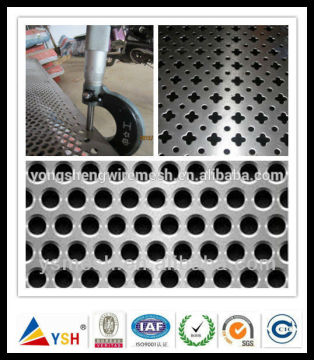 Micro galvanized perforated metal Round Metal Sheet
