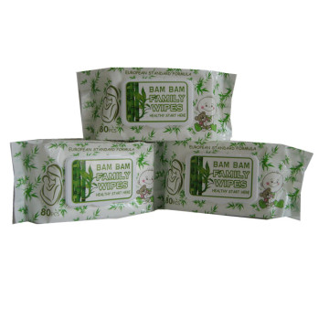 Wholesale Family Use Multi-Purpose Bamboo Cleaning Wet Wipes