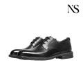 Zapatos Oxford Brogue negros para hombre