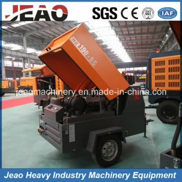 Hg150-8c Mobile Mini Screw Air Compressor for Pneumatic Tools
