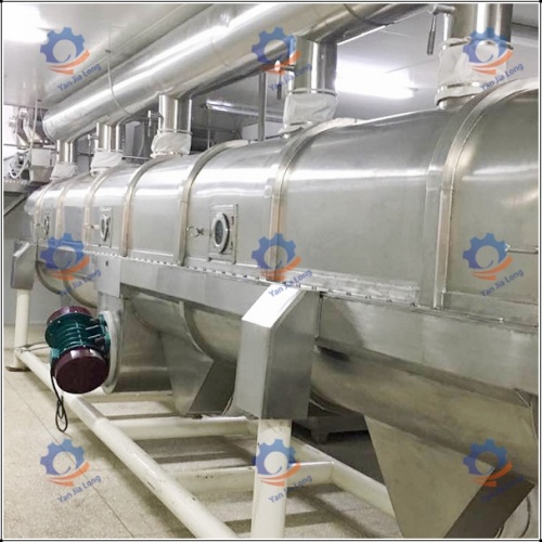 Polimer Penyerap Resin Vibrating Bed Cairan Pengeringan Mesin
