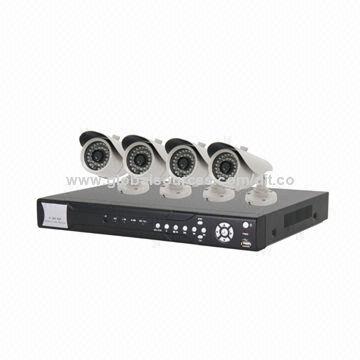 Network DVR with POE Function, 4-channel, HD 720P Recording, Motion Detection