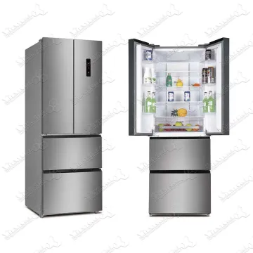 4 Door Refrigerators with LCD Screen Display - French Door Fridges