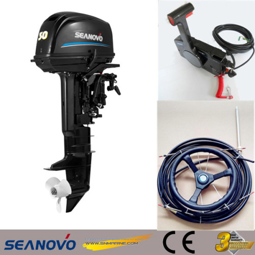 2 Stroke 30HP Electric Start Back Rear Control Outboard Motor