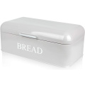 Metal Bread Storage Bin Flip Top Lid