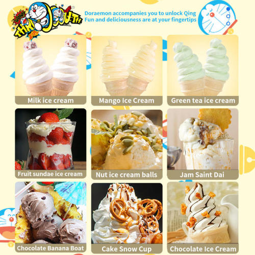 Fully Automatic Portable 1L Ice Cream Machine