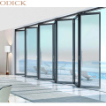 Custom aluminum folding doors double folding patio doors