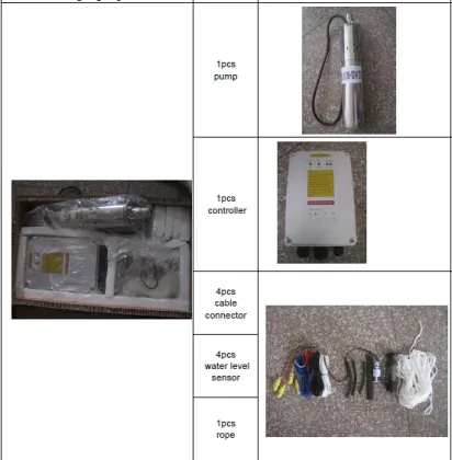 Deep Well Submersible Water Pump Solar Borehole Pumps