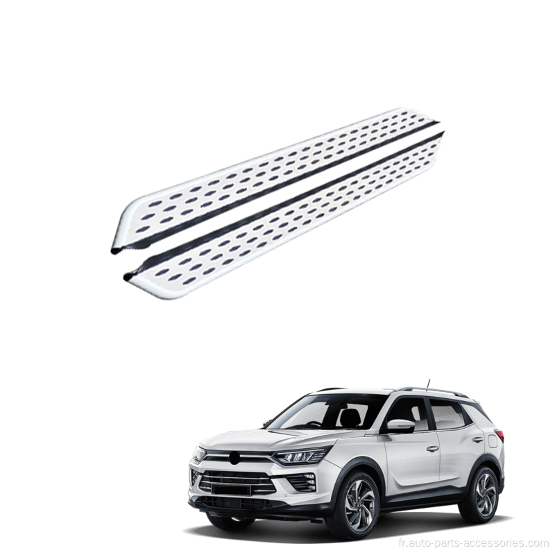 Running Board à pas de latéral pour Ssangyong Korando