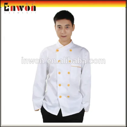 Fashion Design White Chef Coat