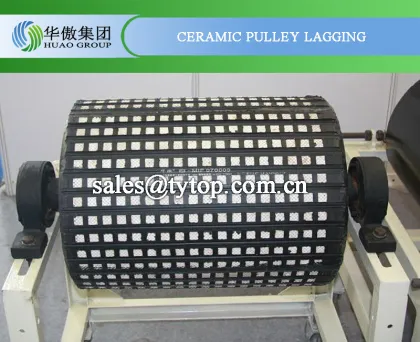 Ceramic Lagging Rubber sheet, ceramic roller lagging