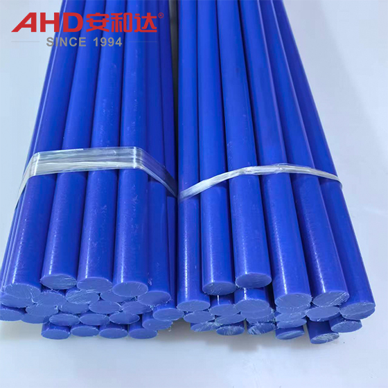 Extruded PA6 Nylon Rod Blue