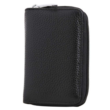 Customized Stylish Small Leather Credit Card Case