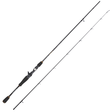Fast Action Sensitive High Carbon Fiber 2-Section Lure Fishing Rod for Bass
