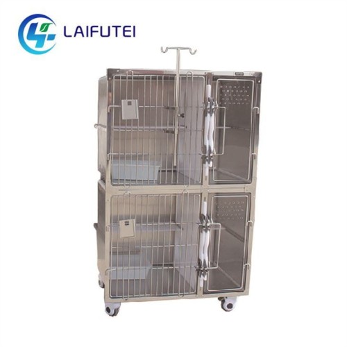 Veterinary Clinic ICU Infrared Oxygen Chamber Cage