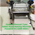 Machine manuelle de fabrication de masque de type KN95
