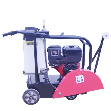 Asphalt Road Plaza Stretching Grooving with Honda Gx390