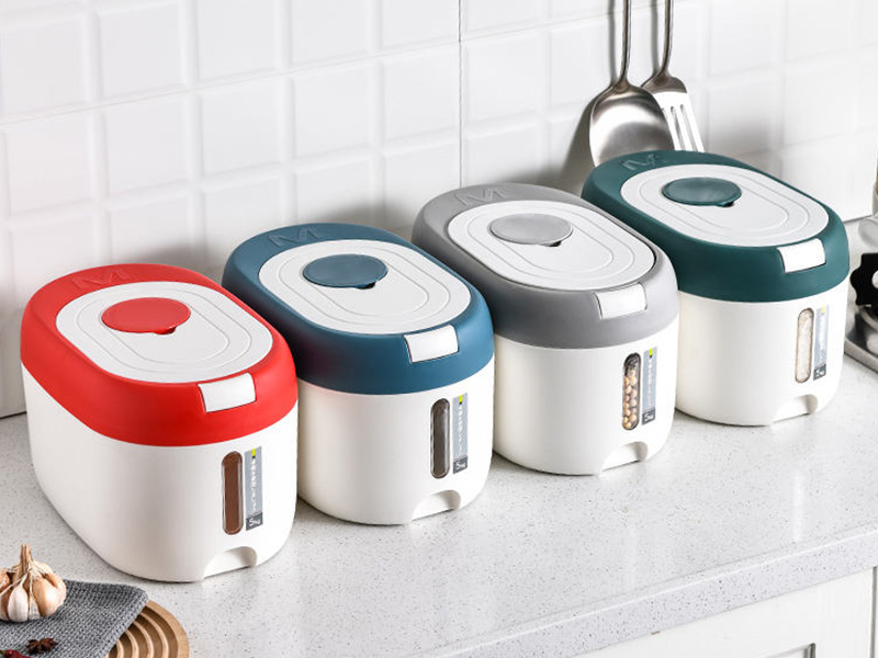 Plastic Sealed Rice Container