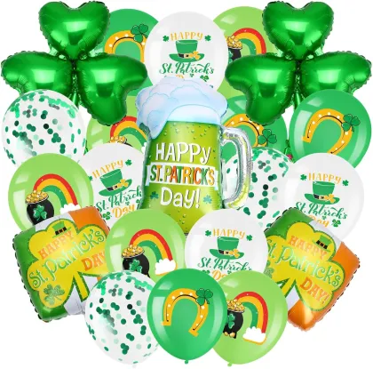 St. Patrick's Day aluminum foil balloon