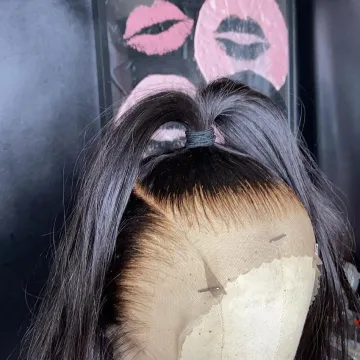 Cheap 360 Lace Frontal Wig Straight Raw Indian Virgin Human Hair Hd Full Transparent Lace Front Wig Human Hair For Black Women