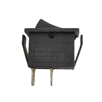 16A, 20A, and 30A Rocker Switches: Specifications and Details for 1E4 T85, KCD4, T120/55, and KCD3-A Models